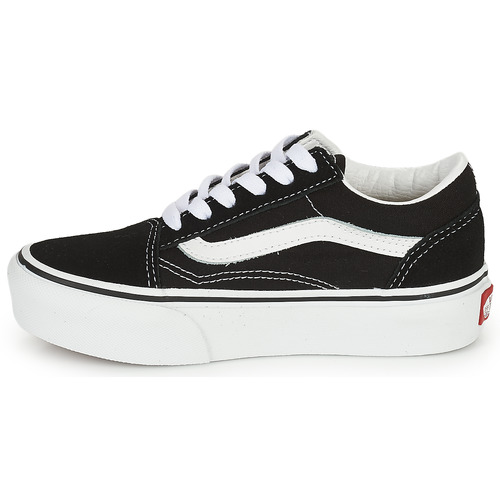 Vans - OLD SKOOL PLATFORM - Noir / Blanc