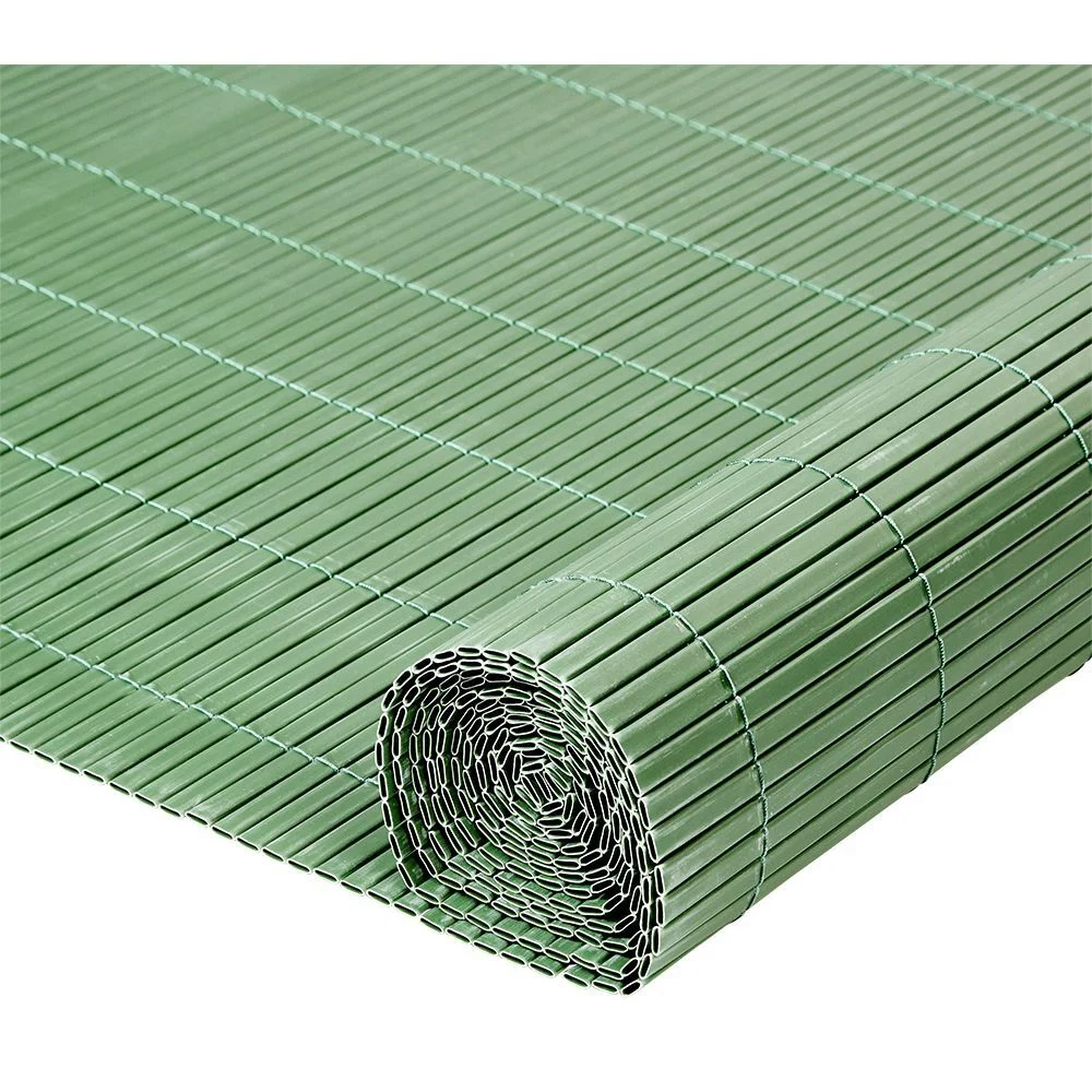 Canisse double face PVC vert