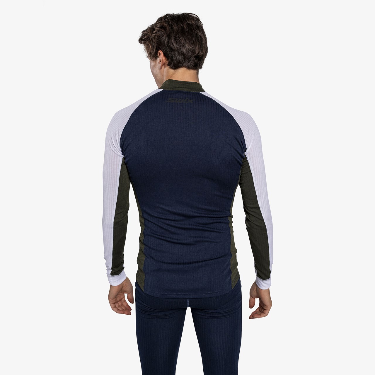 Swix RaceX Classic Half Zip Dark Navy/Bright White
