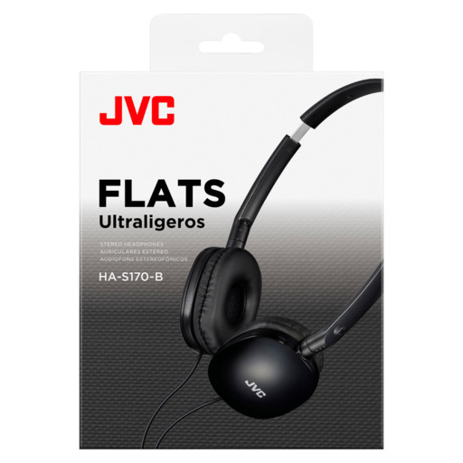 Fones de ouvido com cabo JVC HA-S170-BE