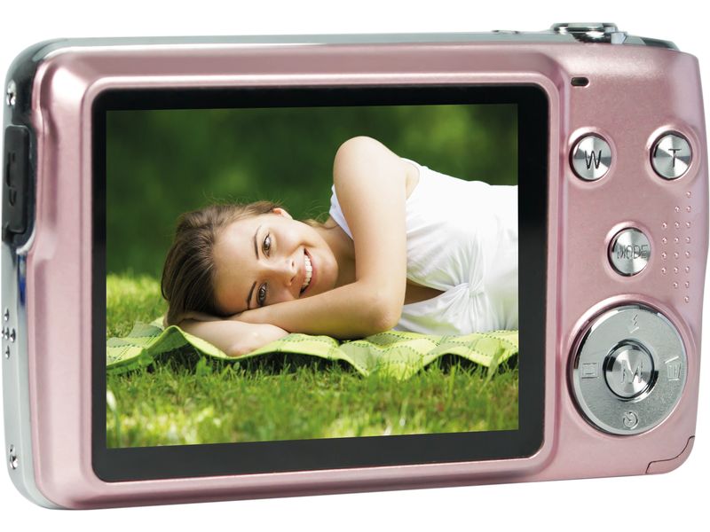 Agfa Fotokamera Realishot DC8200 Rosa/Pink 18 Mpx CMOS-Kompaktkamera
