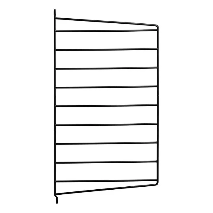 String Furniture Montant mural 50x30 cm - Set de 2 | Noir