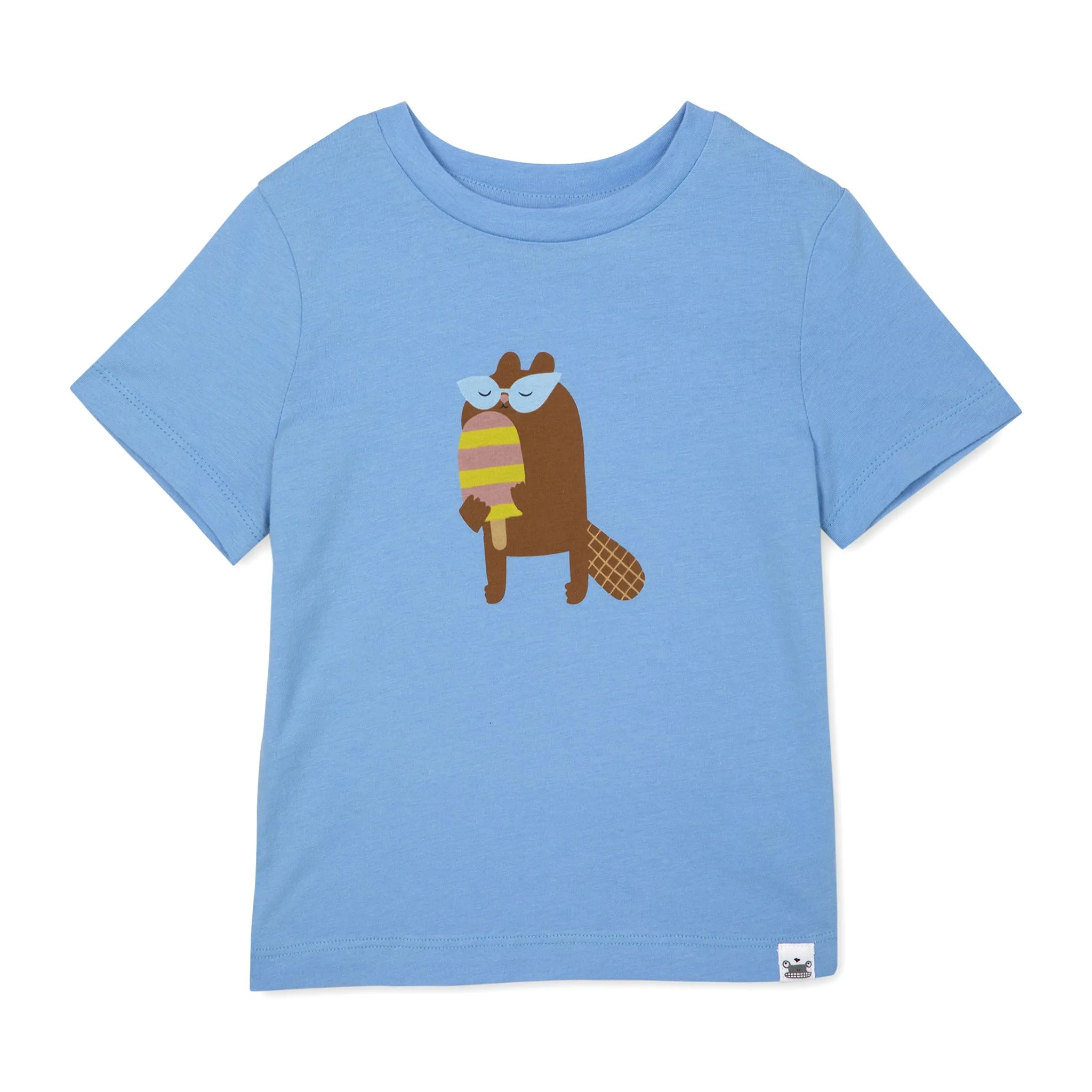 Rise Little Earthling T-Shirt Crème Glacée 2-6ans