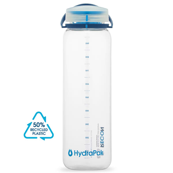 Gourde HYDRAPAK BOUTEILLE RECON 1L CLEAR/NAVY/CYAN