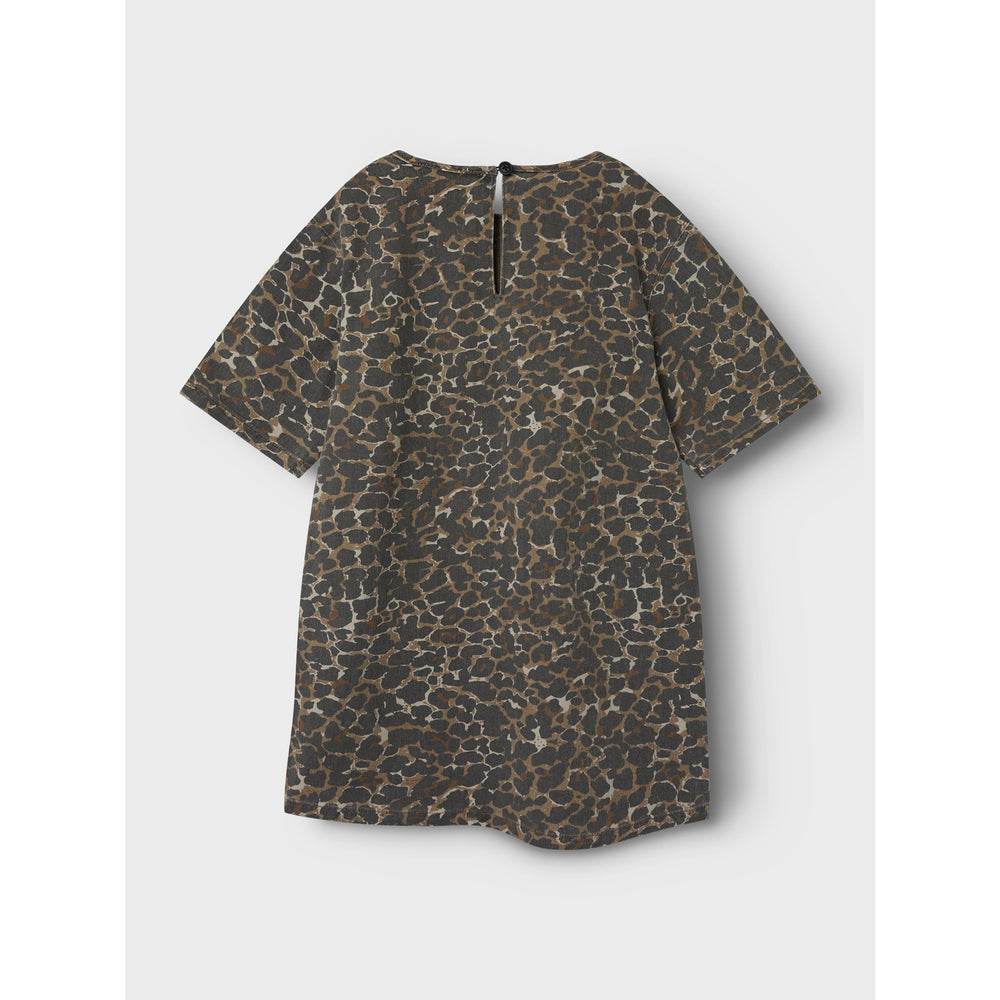Køb Name It Affogat Leo Washed Down Nkfleo Twill Kjole 4002-Td T