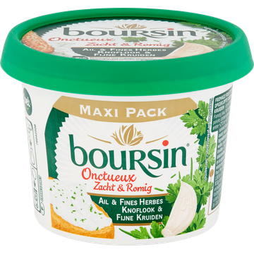 Boursin Zacht & Romig Knoflook en Fijne Kruiden 210 g