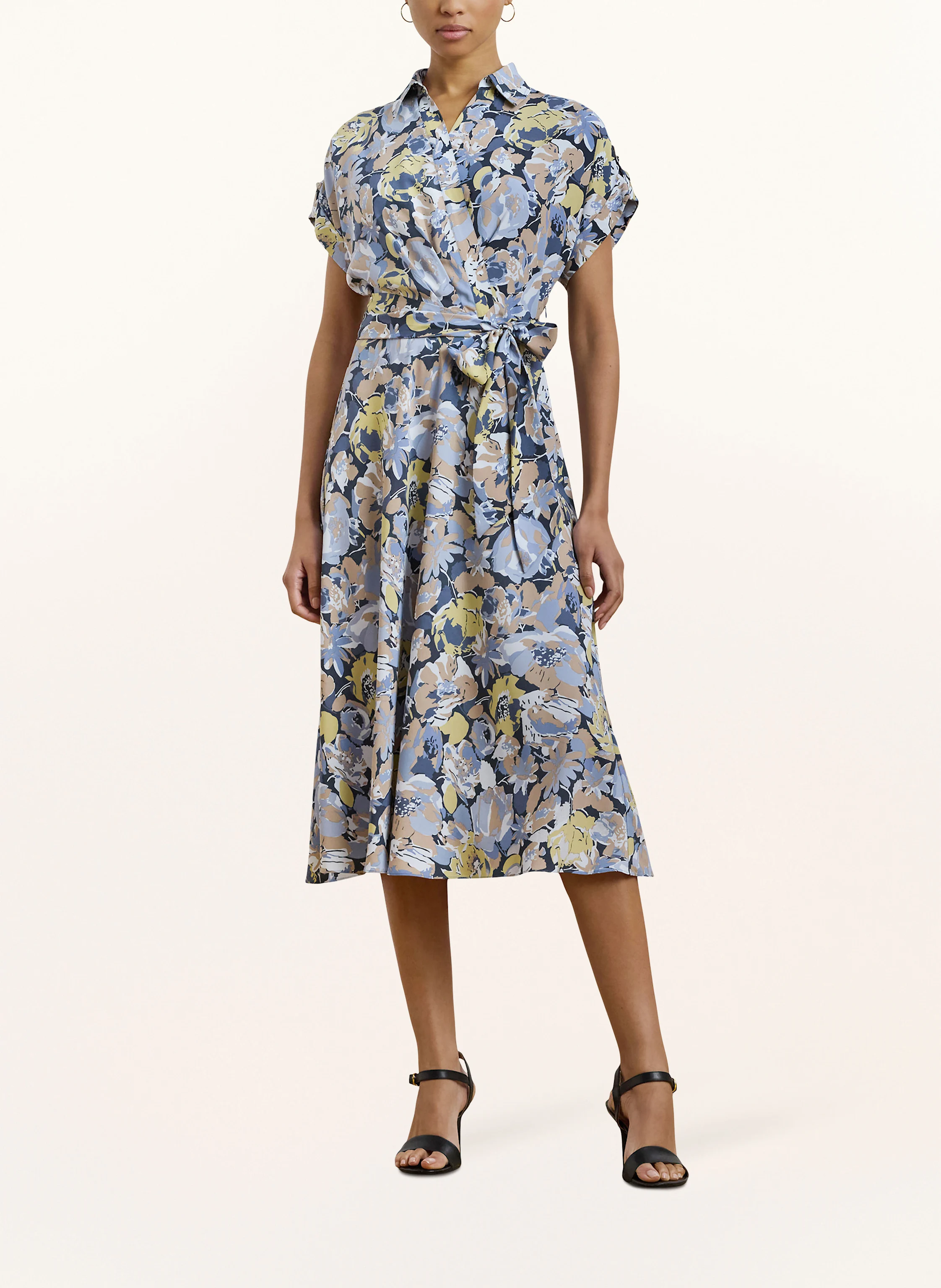 LAUREN RALPH LAUREN Kleid in Wickeloptik