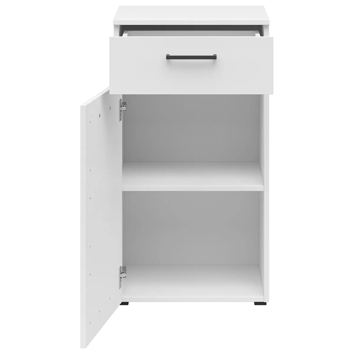 Kommode 1T1L Cabinet weiss