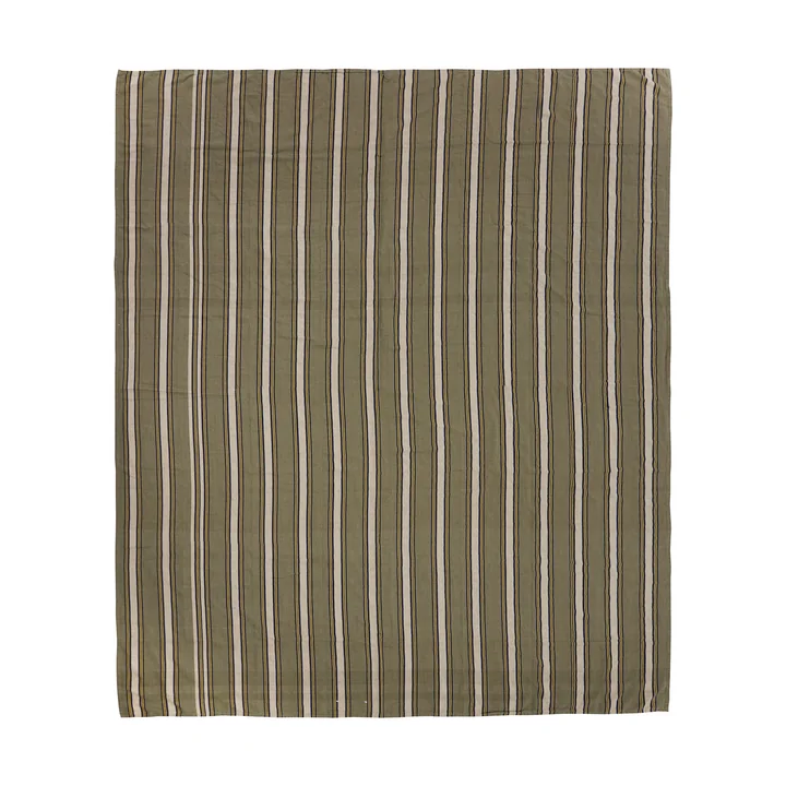 HKliving - Vida Tagesdecke 230 x 275 cm, sand / creme
