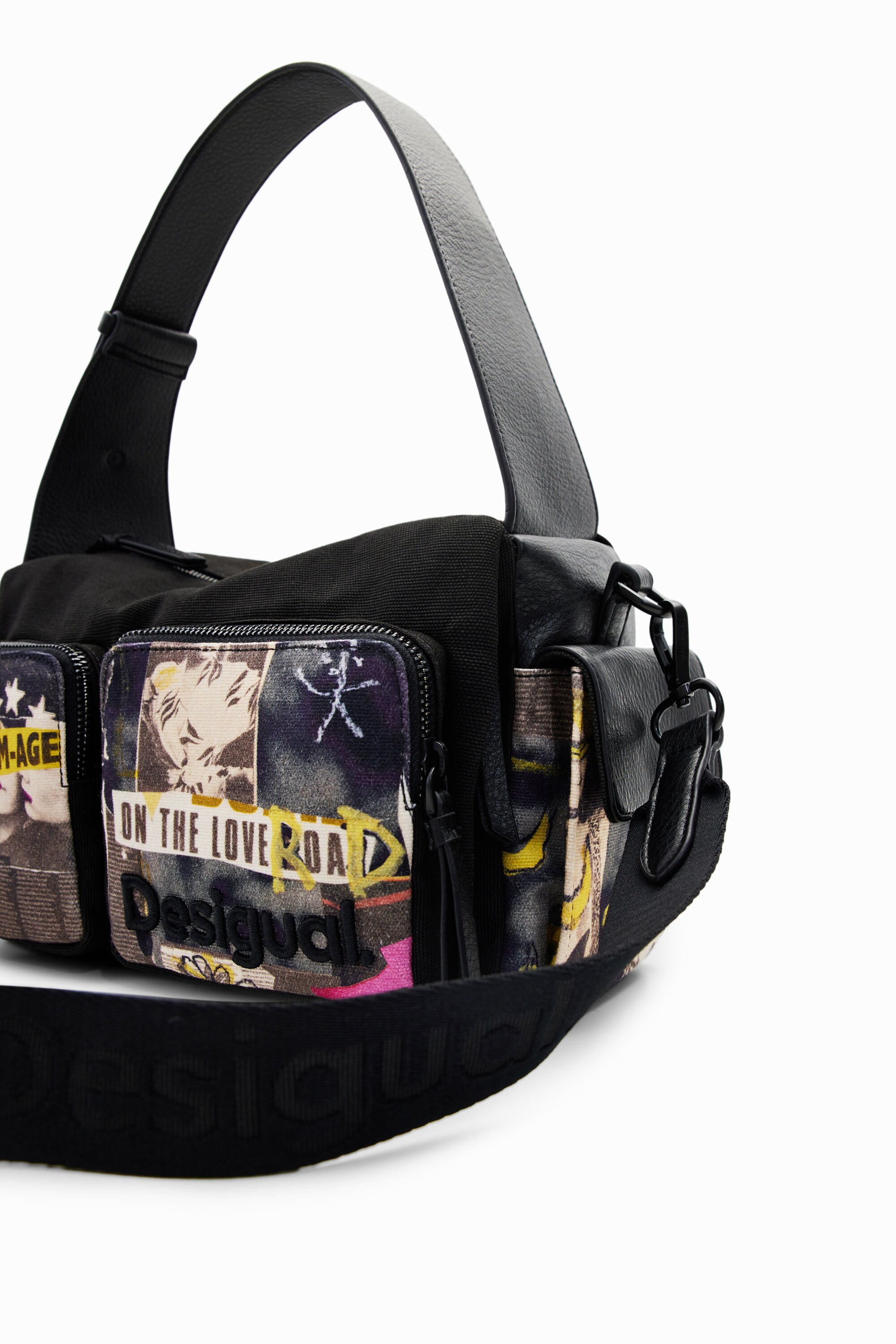 Grand sac toile journal