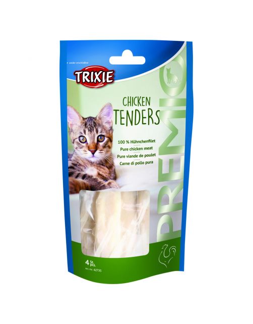 Trixie Premio Tenders - Kattensnack - Kip 70 g