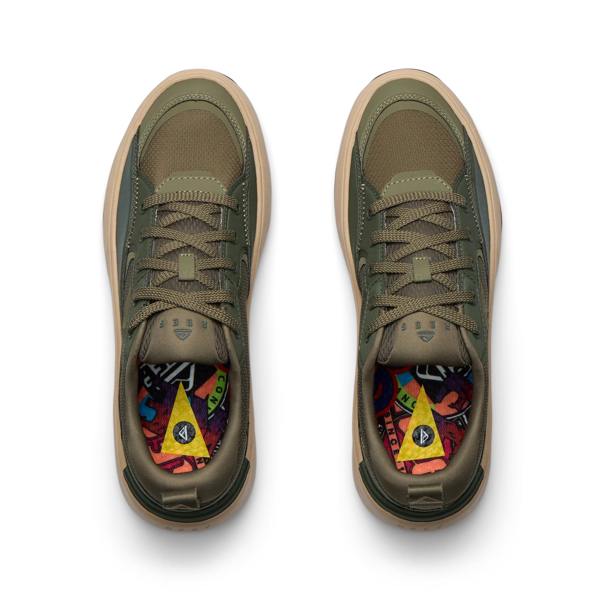 Fanning Olive Tan Shoe