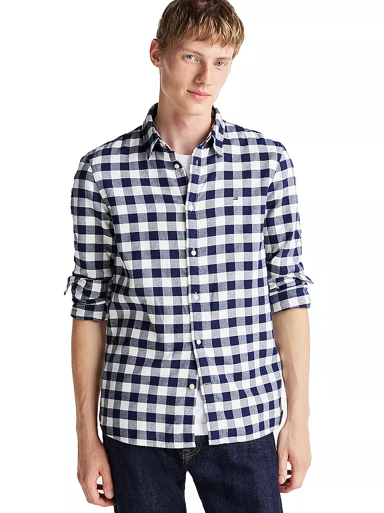 TOMMY HILFIGER Hemd blau