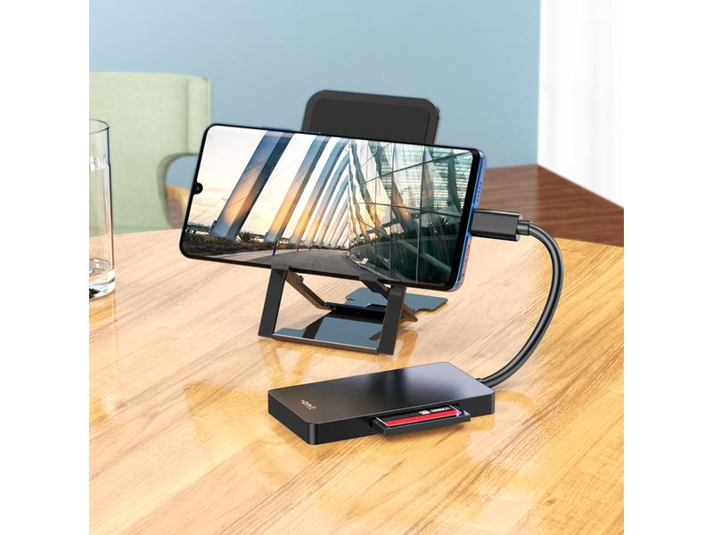 onit Card Reader Extern USB-C 3-in-1 Speicherkartenleser mit drei Slots