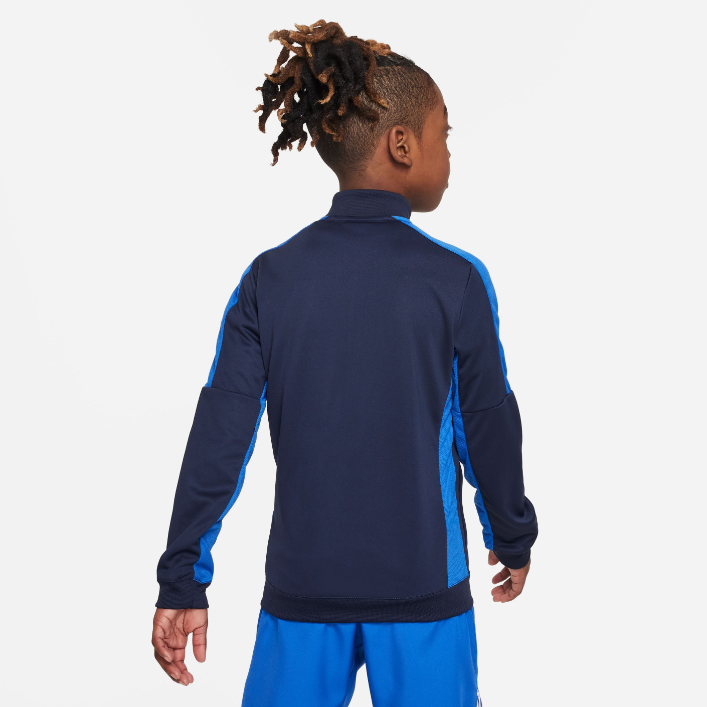 Nike Dri-FIT Academy 23 Full-Zip Trainingspak Kids Donkerblauw Blauw Wit