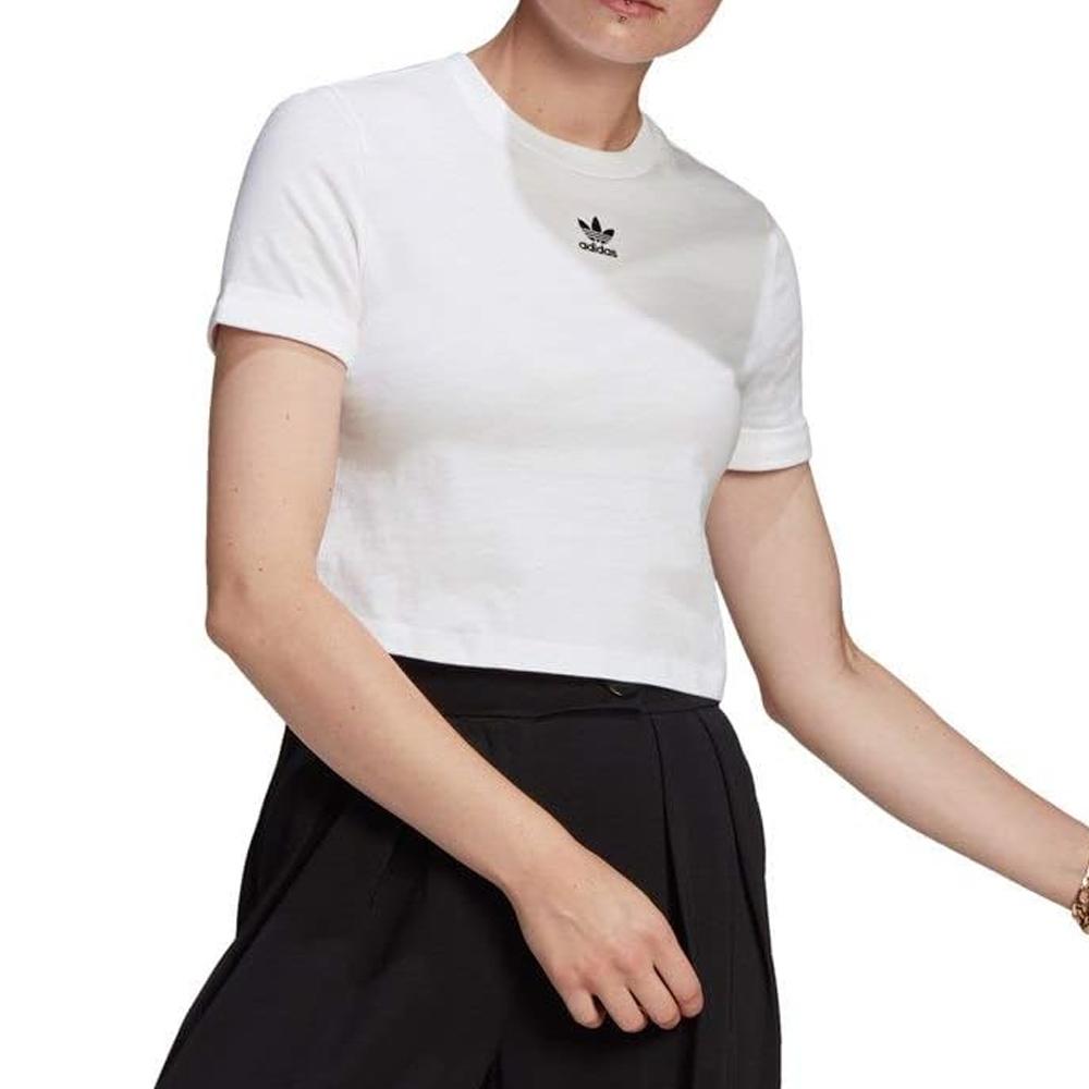 Adidas T-Shirt Blanc Femme Adidas GN2803