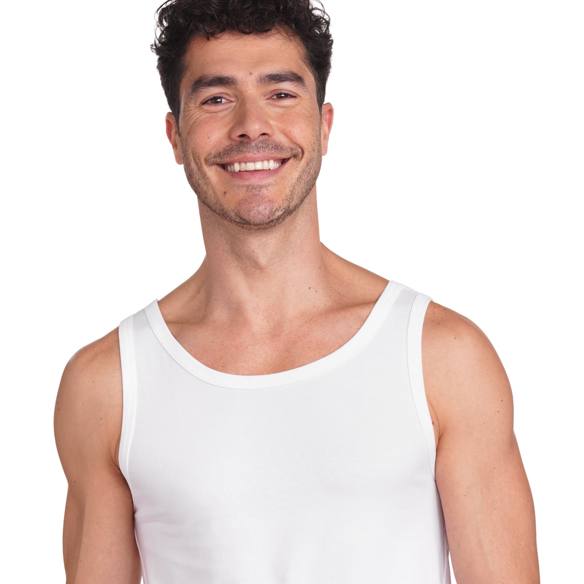 VanVaan 3 Herren Unterhemden im Mehrfachpack weiss / hellgrau / schwarz