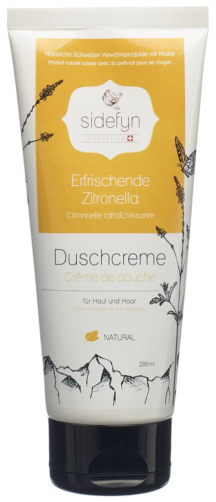 SIDEFYN Duschcreme Creme erfrischende Zitronella Tb 200 ml
