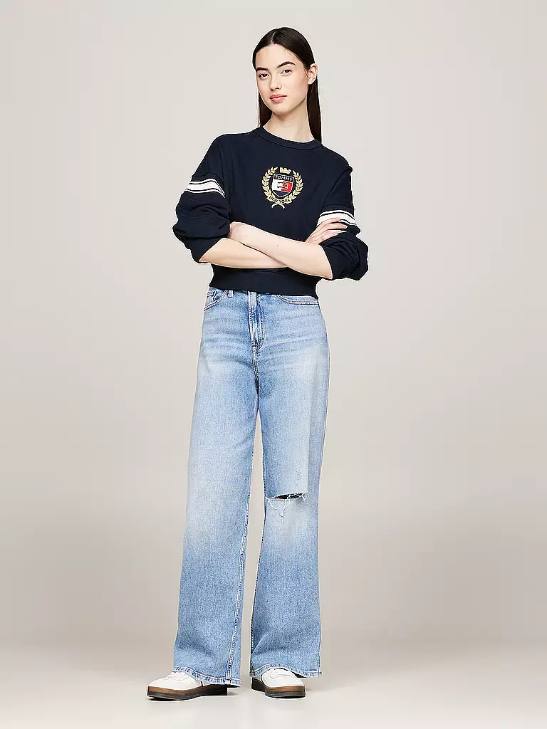 TOMMY JEANS Sweater dunkelblau