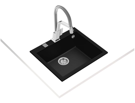 TEKA - Evier à encastrer Forsquare 50x40, Tegranite, 115230005