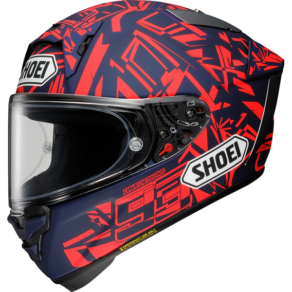 Shoei - Casque X-SPR Pro Marc Marquez Dazzle TC-10 / Bleu / Rouge