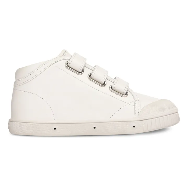 Spring Court Baskets Montantes Scratchs B2 Nappa | Blanc
