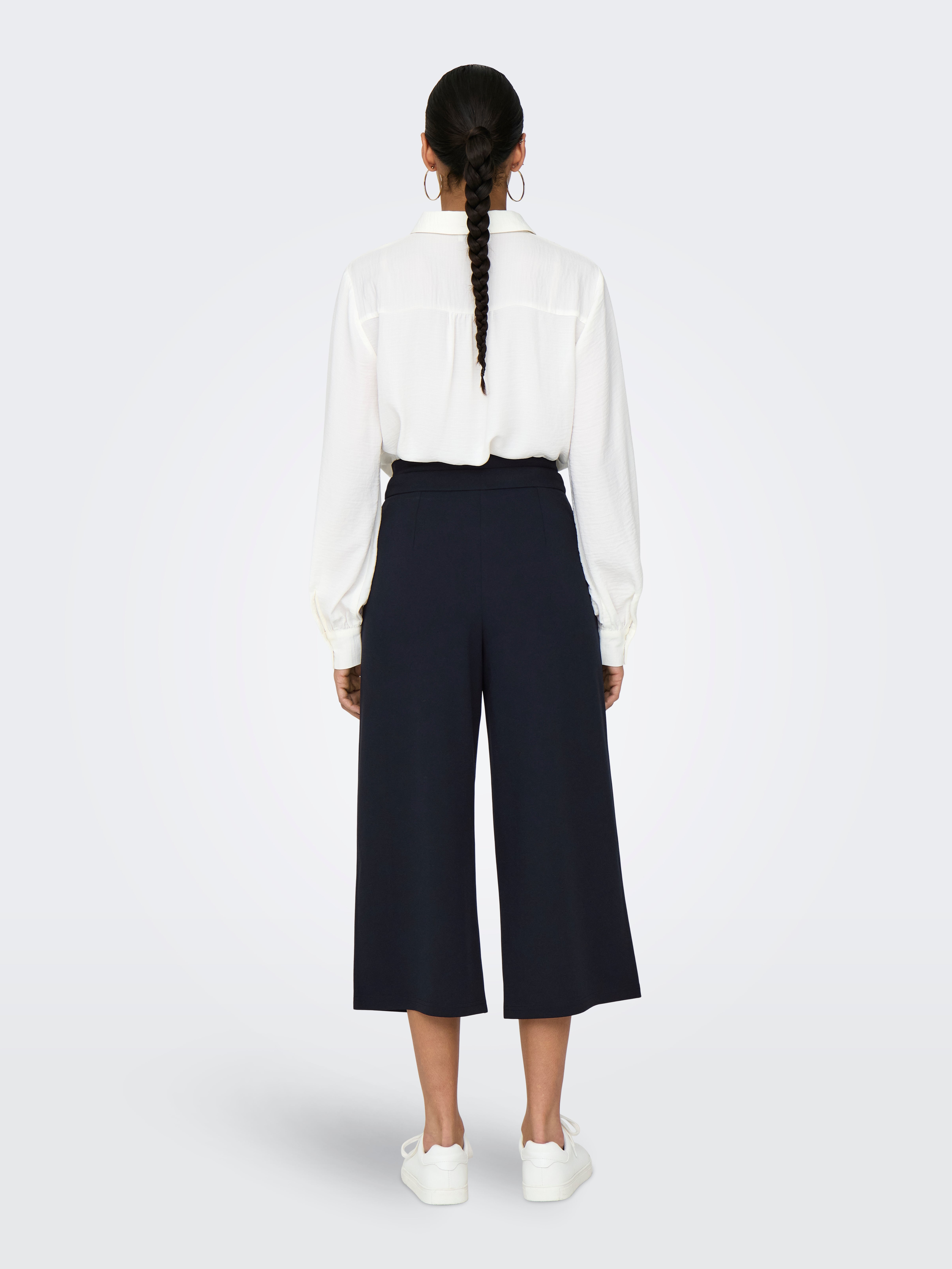 JDYTANJA Weiter Beinschnitt Culotte Sky Captain