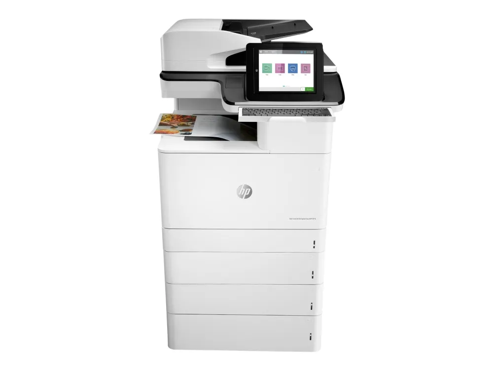 HP LaserJet Enterprise Flow MFP M776z - Multifunktionsprinter - farve - laser - 297 x 864 mm (original) - A3/Ledger (medie) - op til 46 spm (kopiering) - op til 46 spm (udskriver) - 2300 ark - 33.6 Kbps - USB 2.0, Gigabit LAN, Wi-Fi(n), USB 2.0 vært