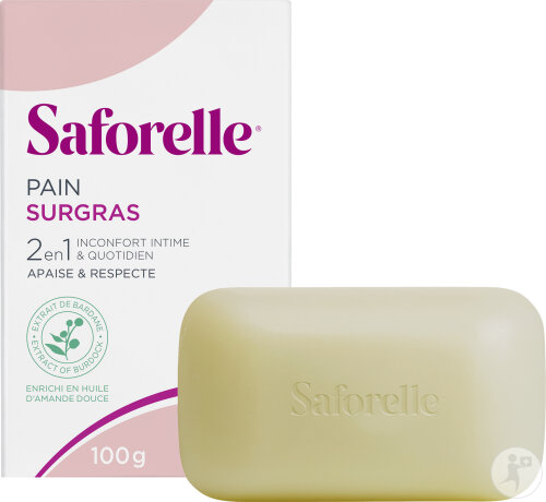 Saforelle Pain Surgras Toilette Intime Et Corporelle 100g