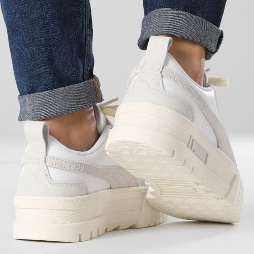 Baskets Femme Mayze Thrifted 389861 Puma White