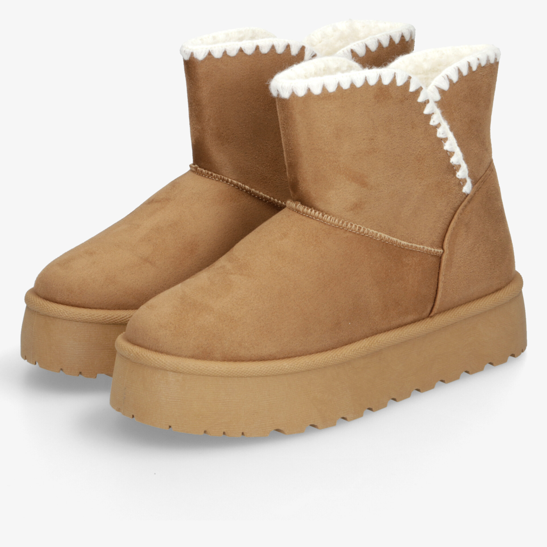 street shoes Damen Winter Boots cognac