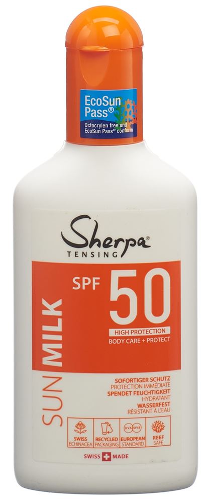 Sherpa Tensing Sonnenmilch Milch SPF50 175 ml