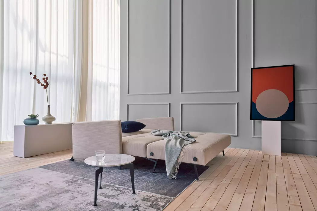 Schlafsofa Cubed mit Armlehnen