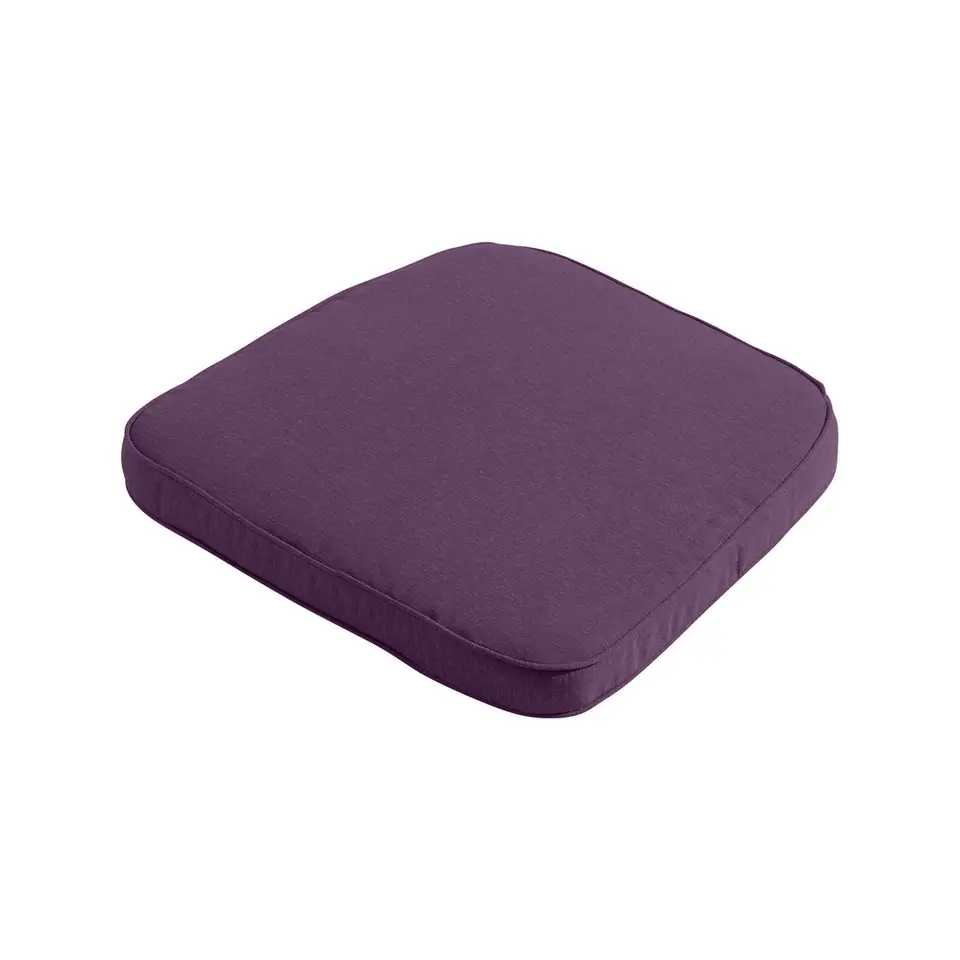 Madison - Zitkussen Wicker Panama purple - Ca. 48x48 cm - Set van 4