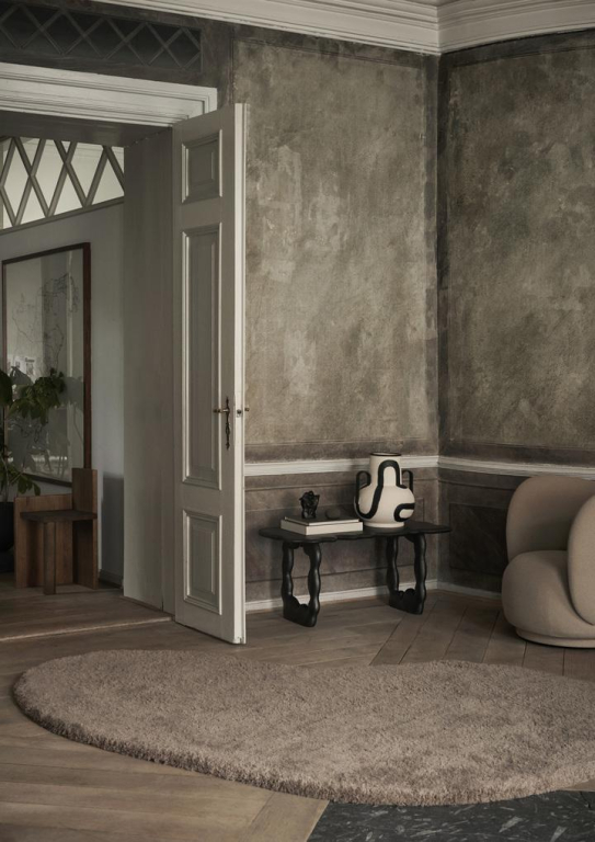 Ferm Living Trace vaas off white