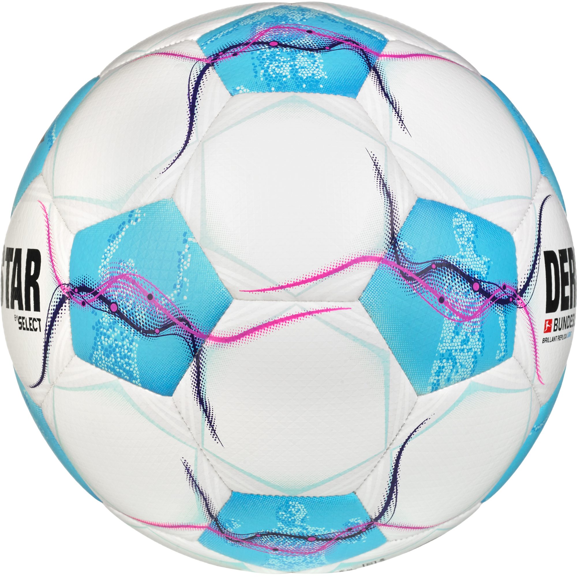 DERBYSTAR Bundesliga Brillant Replica Light v24 Fußball Kinder weiß
