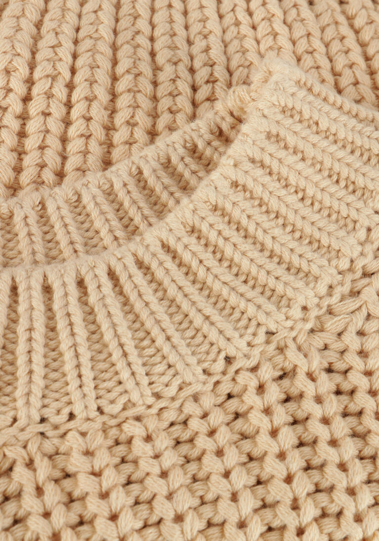 QUINCY MAE beige quincy mae trui chunky knit sweater