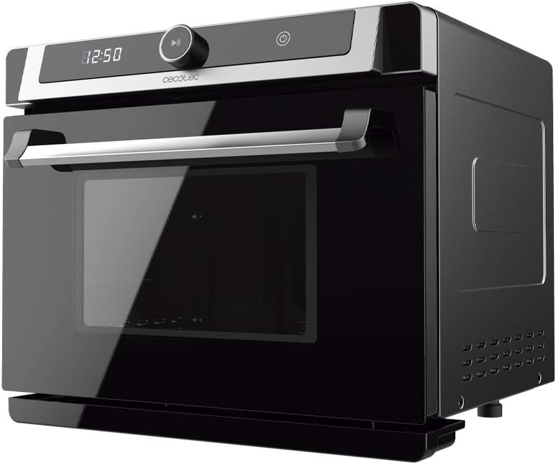 Cecotec Dampfofen Bake&Steam 4000 Combi Gyro. 2400W, 3-in-1-Ofen: Dampf, Konvektion und Ölfritteuse, 40 Liter Kapazität, 7 Funktionen