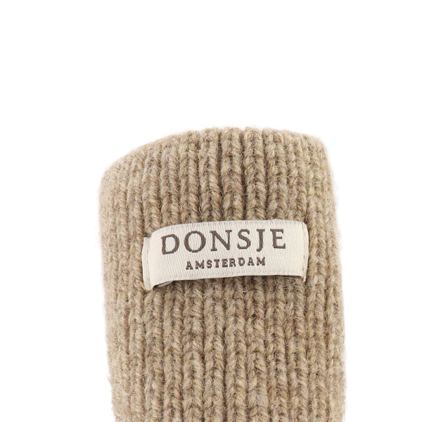 Maicer Merino Wool Booties | Bear | Milk Chocolate Melange