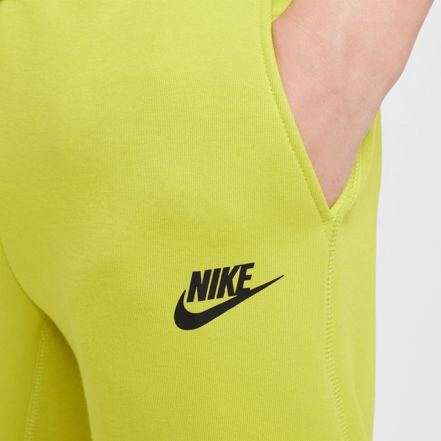 Nike Bas de Survêtement NSW Tech Fleece 24 - Jaune/Noir Enfant