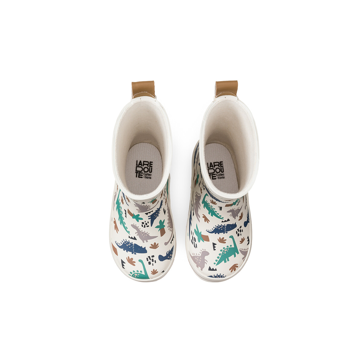 COLEÇÕES LA REDOUTE<br>Botas de chuva com estampa de dinossauro