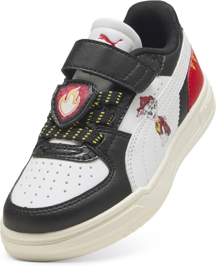 Puma Caven III Paw Patrol sneakers wit zwart rood