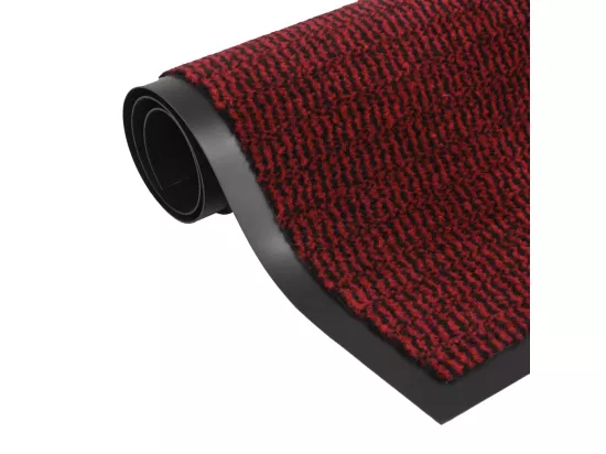 Paillasson rectangulaire 40 x 60 cm Rouge