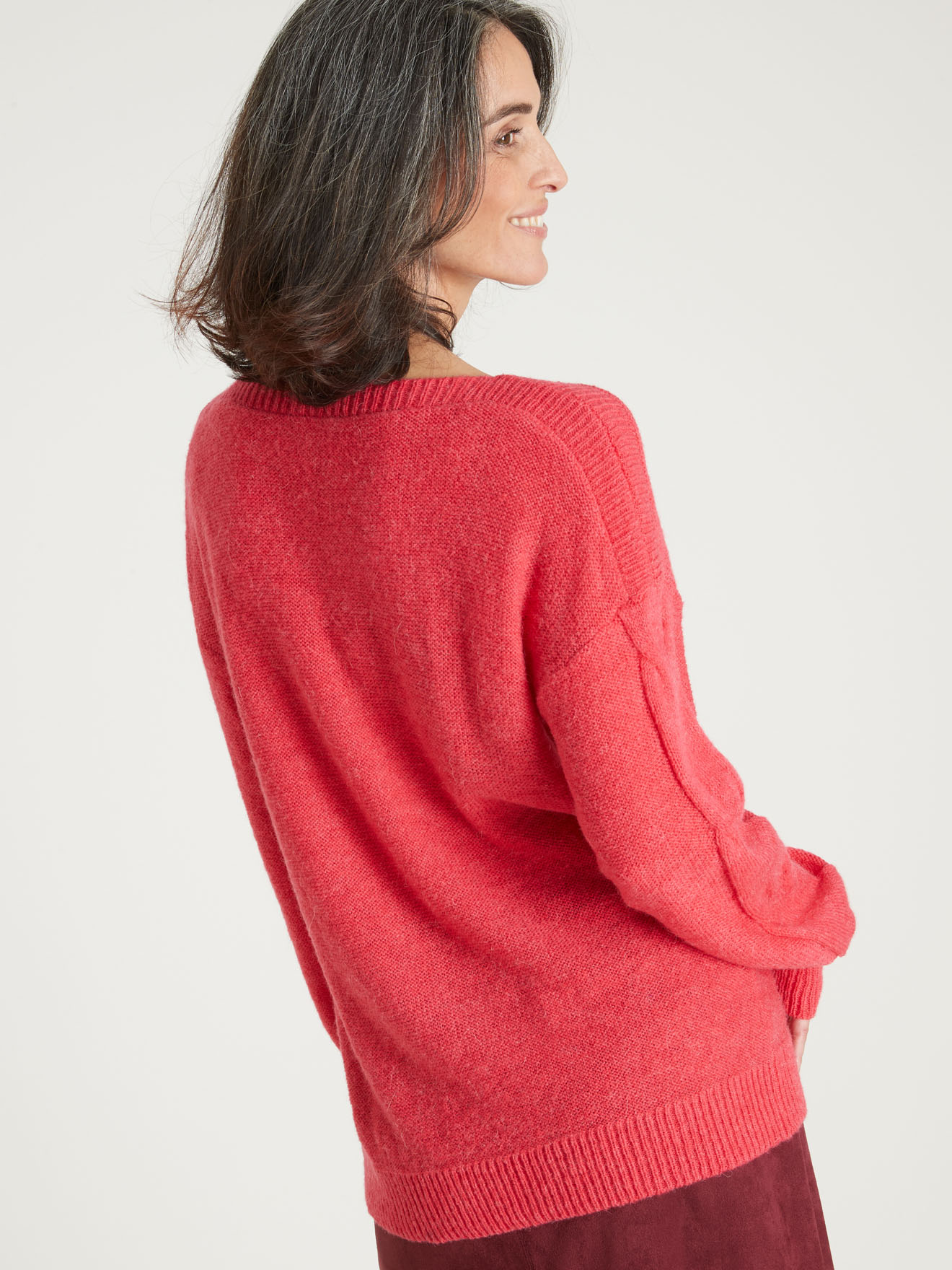 Pull avec laine et alpaga