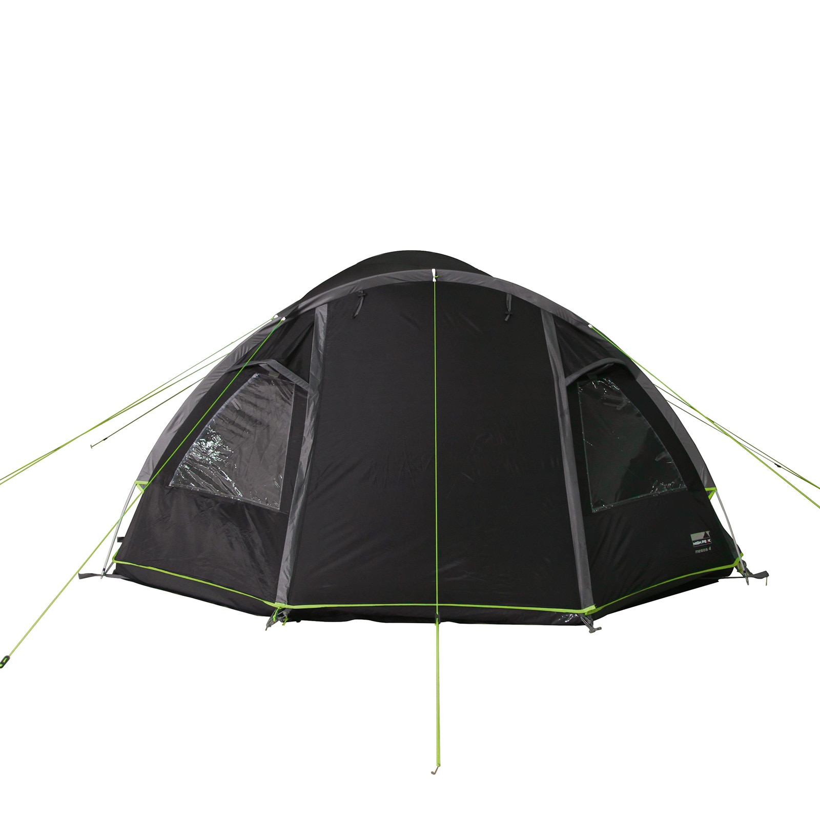 HIGH PEAK Iglu Zelt Mesos 4 Personen Camping Kuppelzelt Trekking Zelt Vorraum