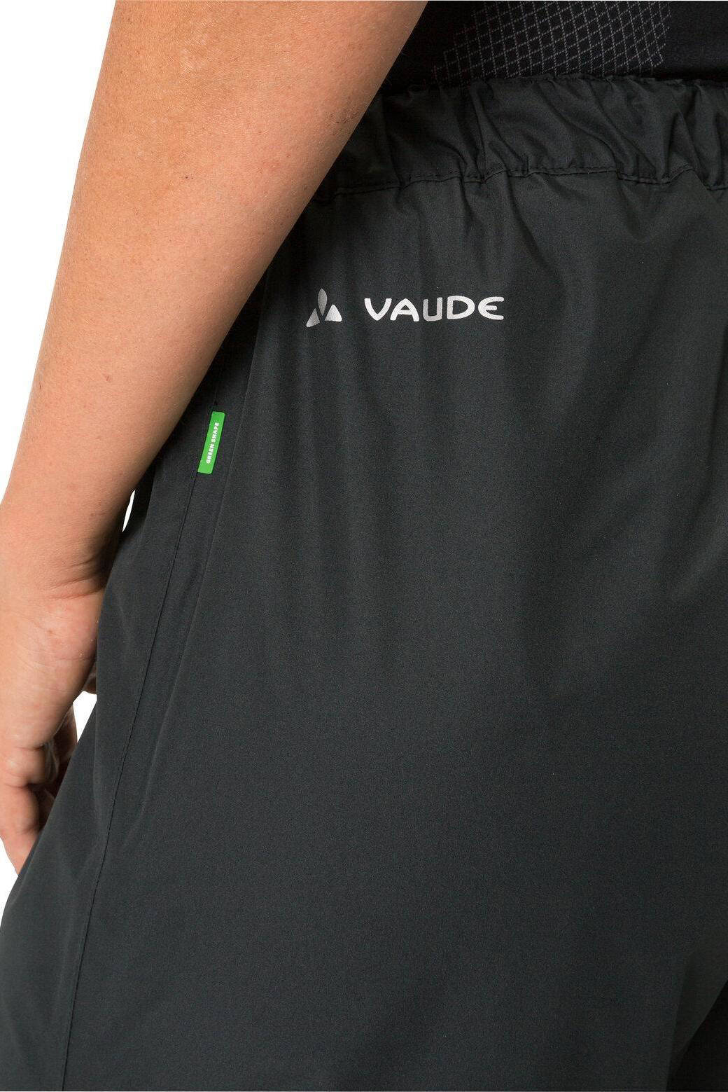 VAUDE regenbroek Fluid zwart