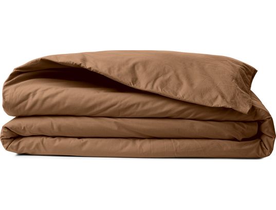 CONCEPT1 - Housse de couette Tonne 220x240cm 155 fils/cm marron