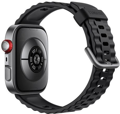 HUAWEI - WATCH FIT 4 Pro - Zwart - Fluorestomeer - Saffierglas & Titanium
