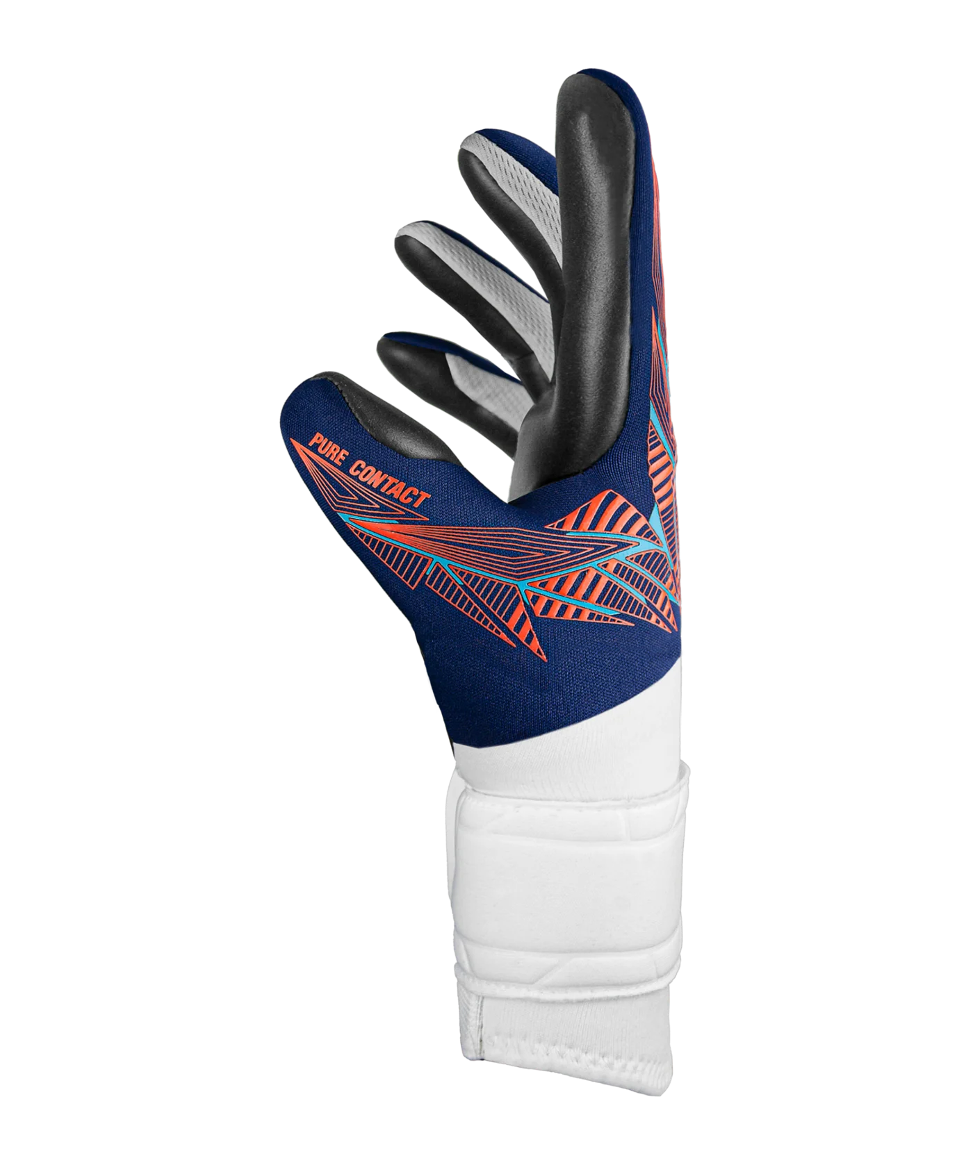 Reusch Pure Contact Silver TW-Handschuhe Kids Night Spark 2024 Blau Orange Schwarz F4848