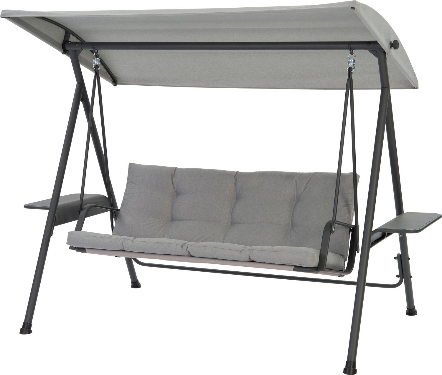 Intratuin schommelbank Klaas grijs 237 x 136 x 170 cm